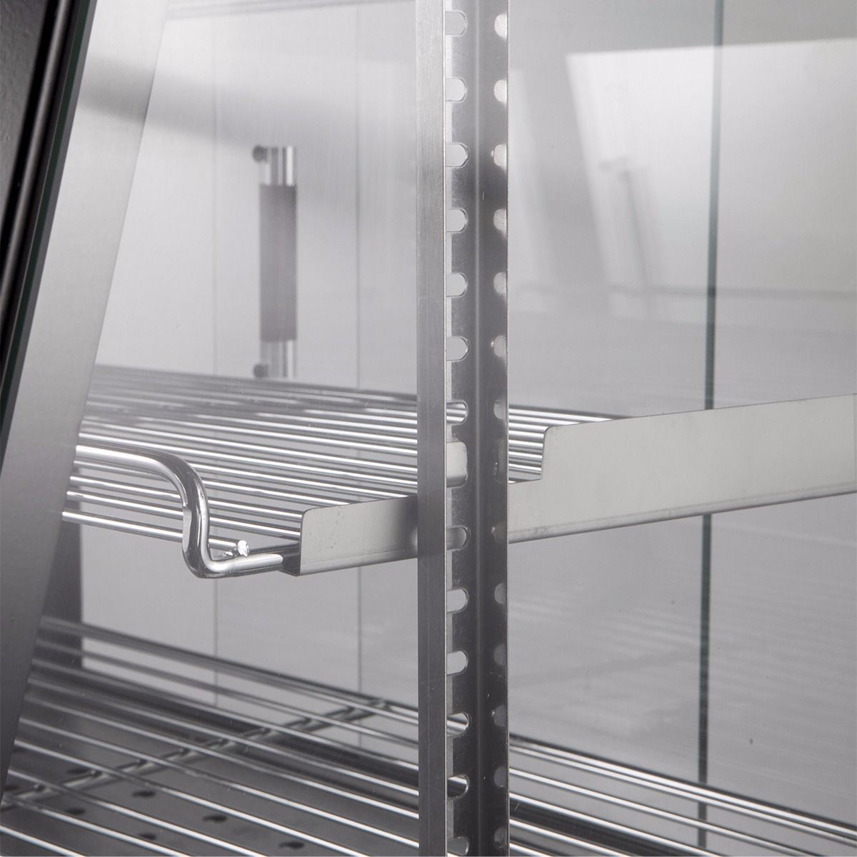 Ensue 27" Commercial Food Warmer Display 3-Tier Countertop Pizza Warmer 1200W