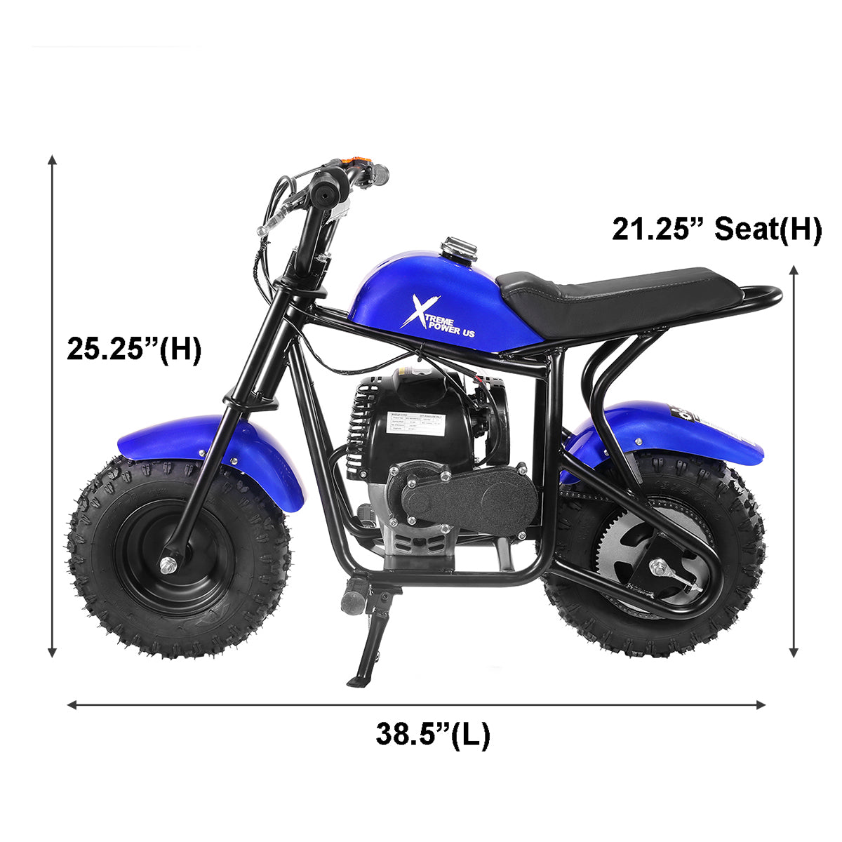 XtremepowerUS 40CC 4-Stroke Gas Power Mini Dirt Bike Dirt Off Road Motorcycle
