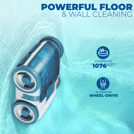 Cordless Pool Cleaner Climb for Inground Swimming Pool App