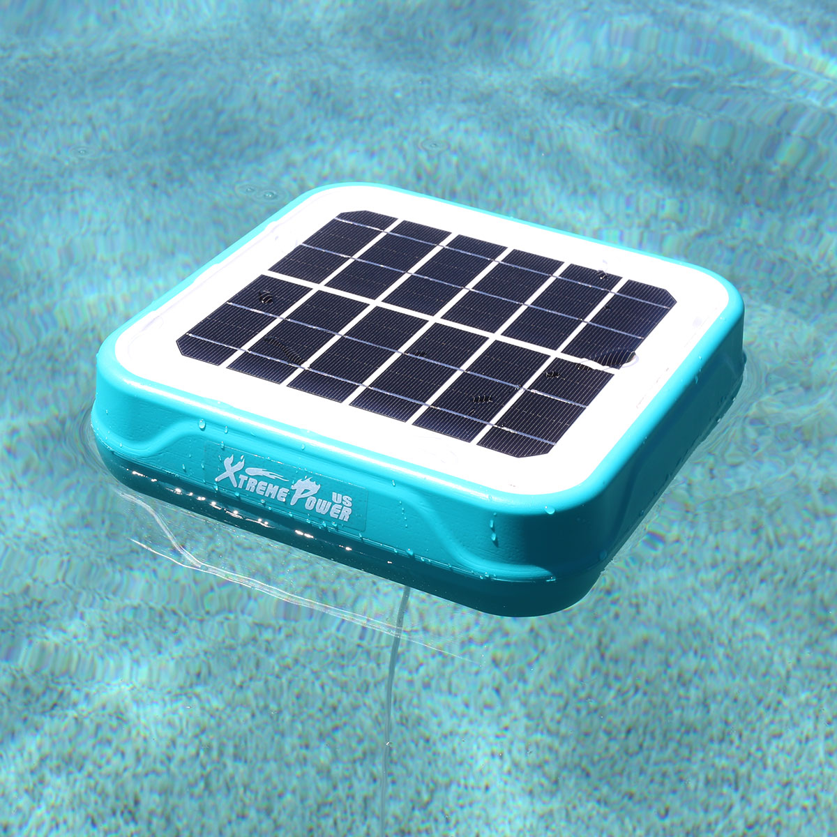 Solar Powered Pool Ionizer Reduce Chlorine Above Ground or In-Ground Pool