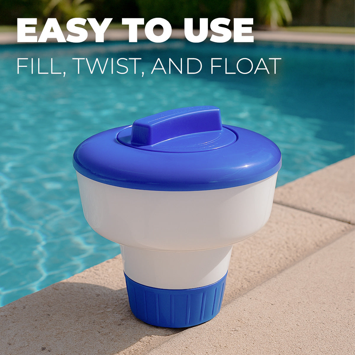 XtremepowerUS Pool Spa 1" or 3" Chlorine Bromine Chemical Tablet Tabs Floater