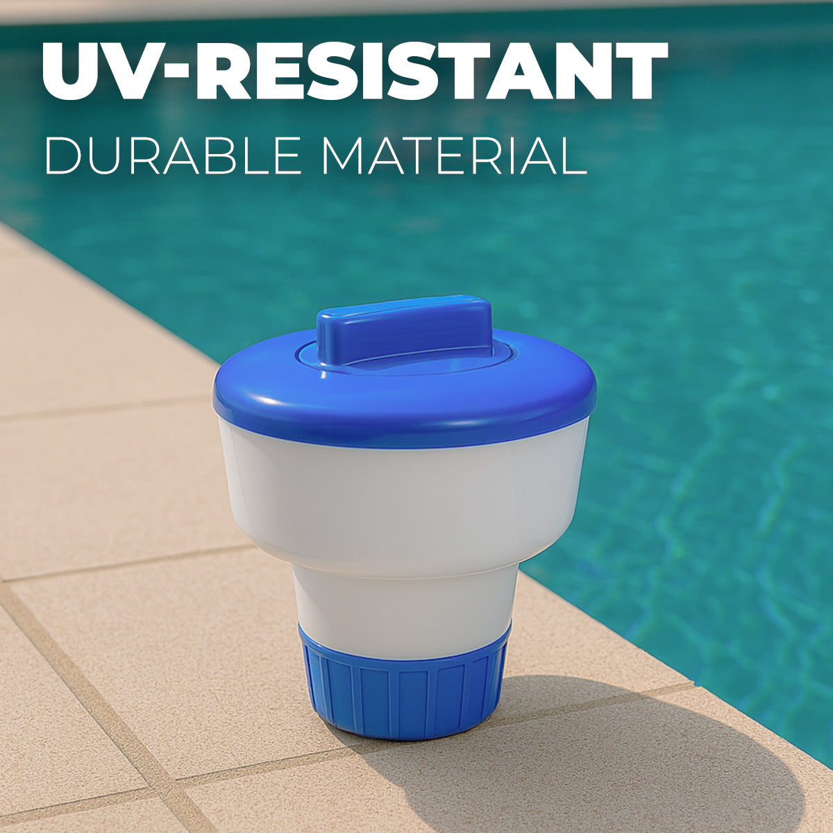 XtremepowerUS Pool Spa 1" or 3" Chlorine Bromine Chemical Tablet Tabs Floater