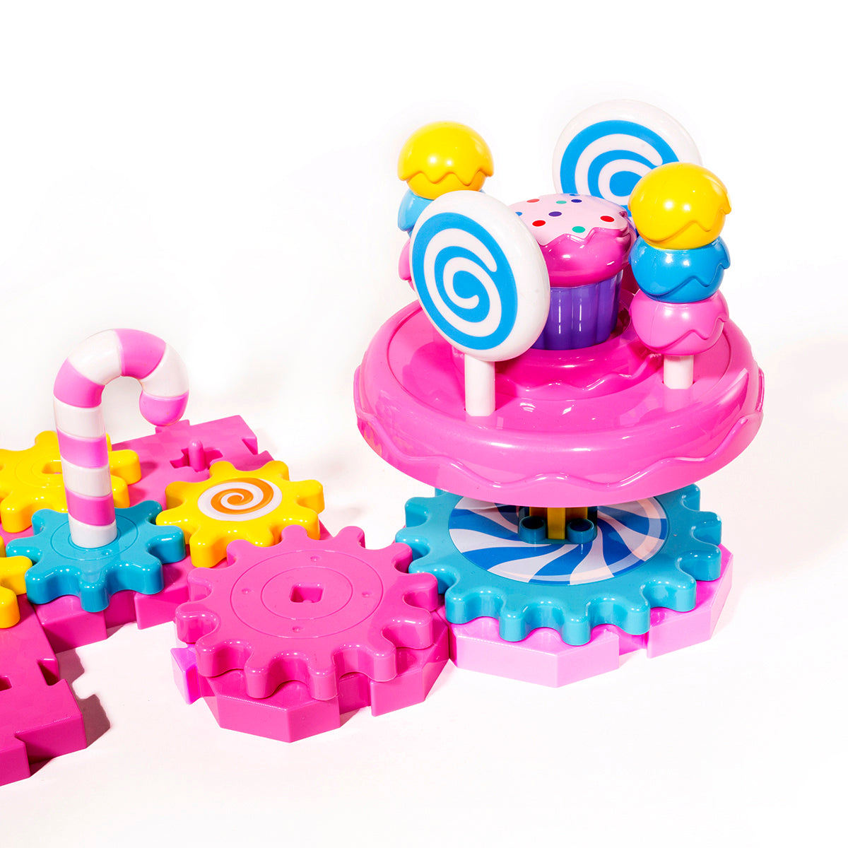 ihubdeal Kid Building Toy Gears Set Learning STEM Skill Resources Toy 93pc Set