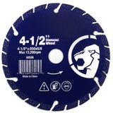 Stark USA 4.5" Diamond edge Metal Steel Iron Stainless Cut-Off Wheel Abrasive