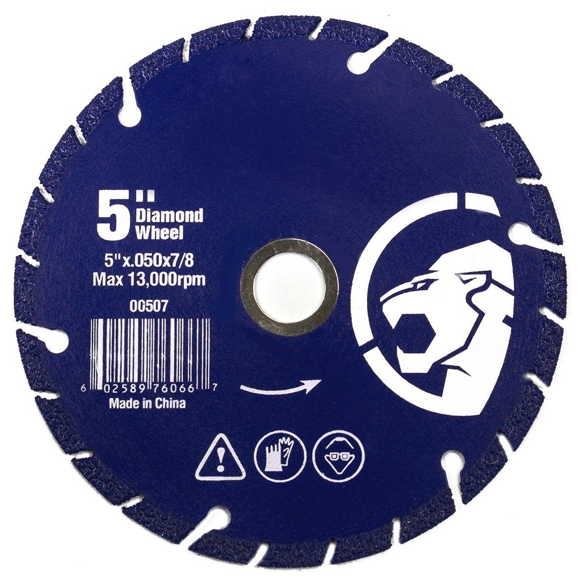 Stark USA 5" Diamond edge metal steel iron stainless Cut Off Wheel abrasive