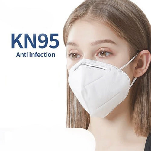 Stark USA KN95 10pcs KN95 Mask Covers Mouth Nose Protective Face FAST Shipping USA