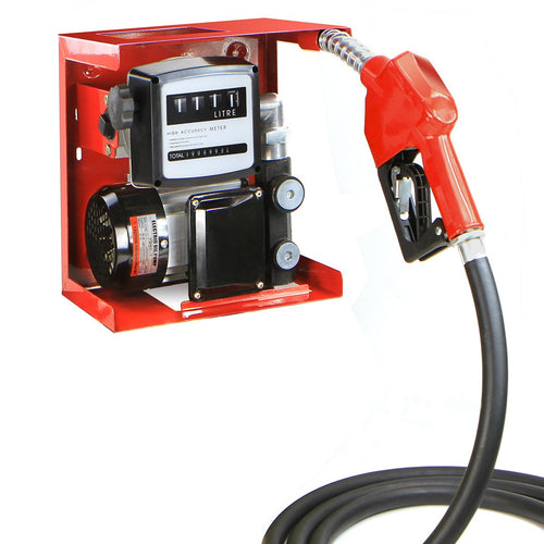 Stark USA 21110 110V Diesel Biodiesel Kerosene Transfer Fuel Pump Meter Automatic