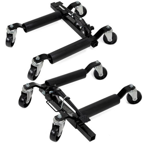 Stark USA 25996 Set of 2 Car Truck 2500lb Vehicle Positioning Wheel Dolly Moving