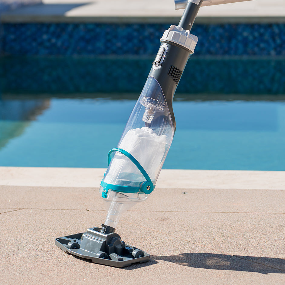 XtremepowerUS Cordless Handheld Cleaner 40W, 18.5 GPM Rechargeable Pool Vacuum