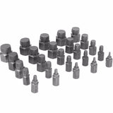 Stark USA 25PCS Spline Screw Extractor Hex Head Bit Socket Wrench Bolt Remover