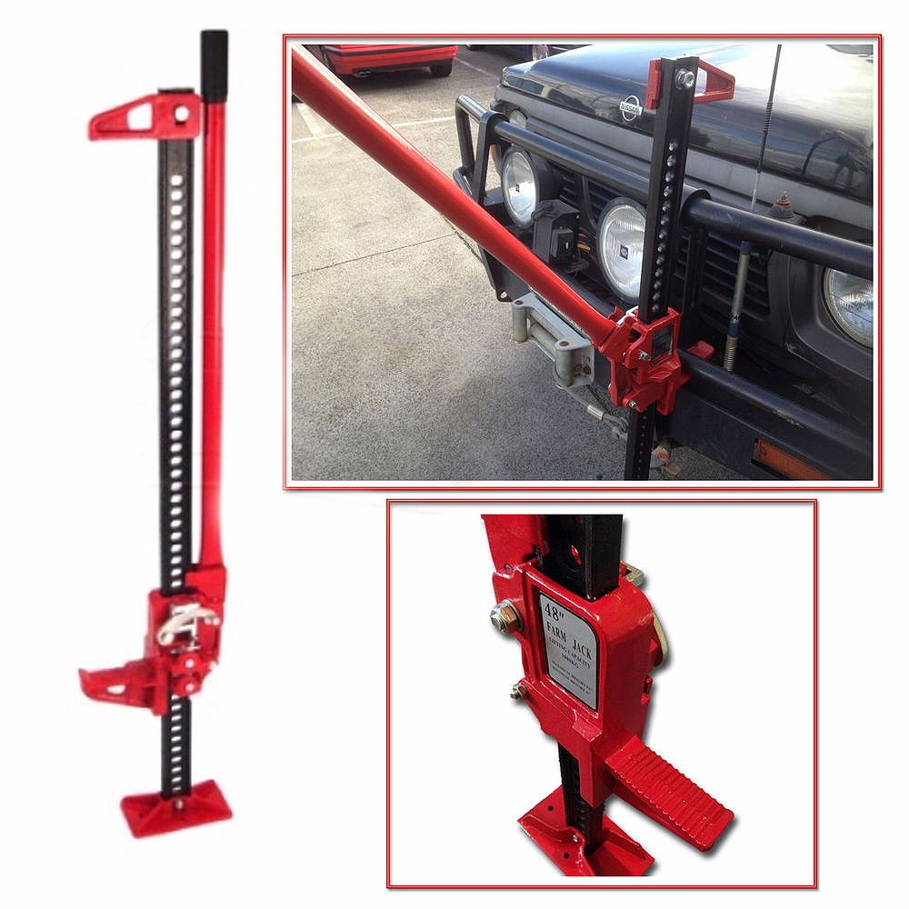 Stark USA 3.5 Tons Off-Road Ratcheting Farm Jack Truck 48" Lift Bumper Tractor