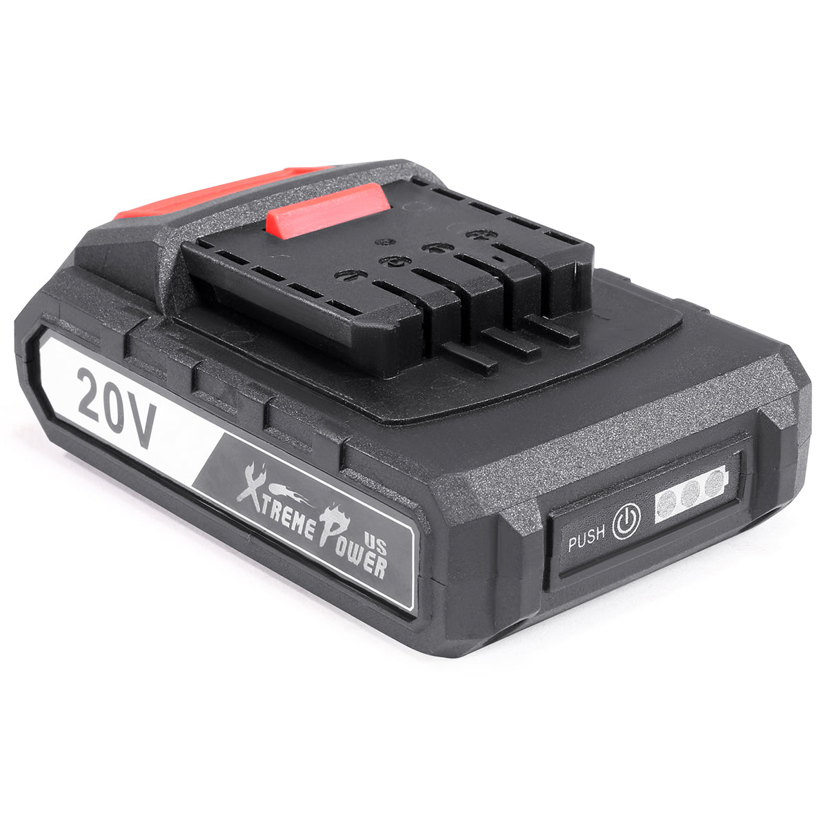 XtremepowerUS 20V Cordless Drill Brushless Driver 2000mAh 336 In-lbs Torque