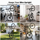 XtremepowerUS Bike Repair Stand Adjustable & Foldable Bicycle Rack