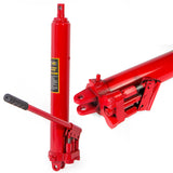 Stark USA 55070 8 ton Long manual Hydraulic Ram Jack Double Pump Engine Lift Cherry