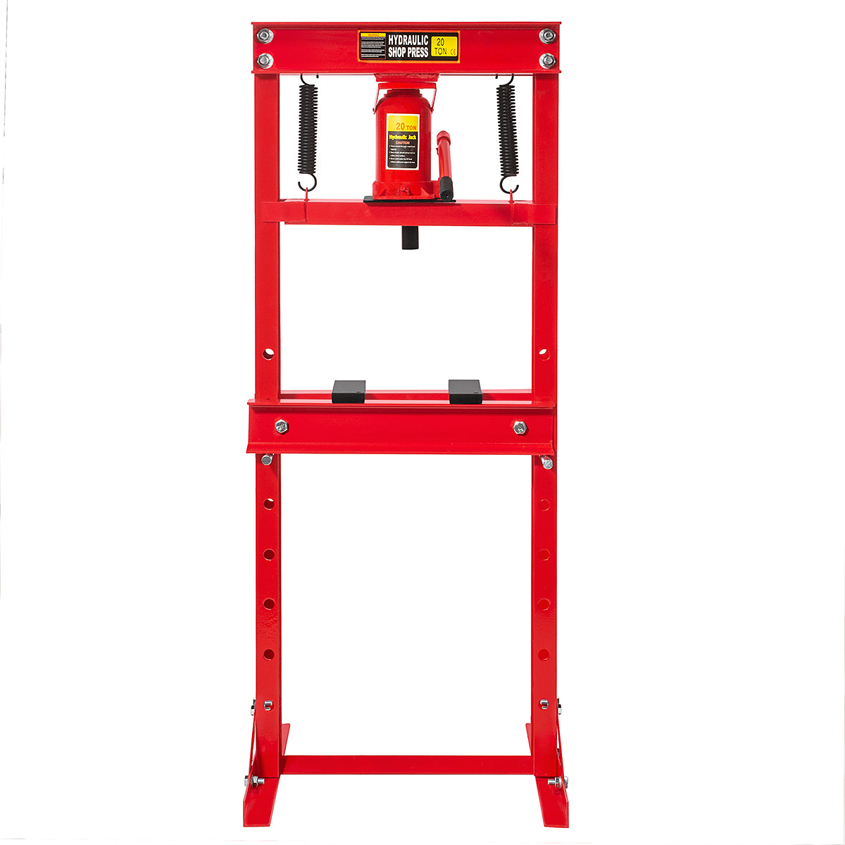 Stark USA KIT56031 20 ton Capacity Floor Type Hydraulic Shop Press H-Frame Jack Stand