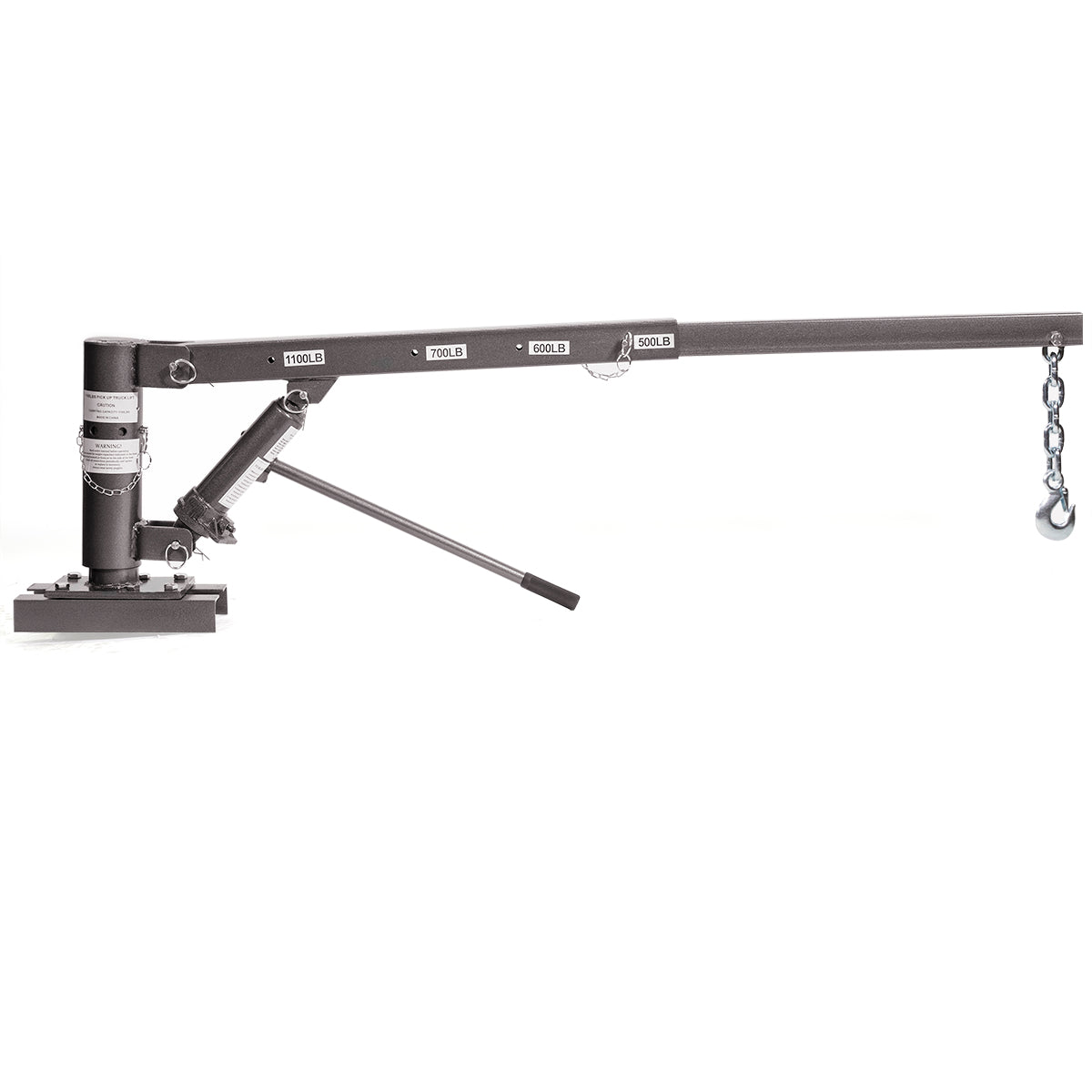 Stark USA 56077 1/2 ton Capacity Pickup Truck Crane Extra Lift Hoist Load Foldable