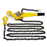 Stark USA 58103 1.5 ton 5' Lever Block Chain Hoist Ratchet Type Come Along Puller