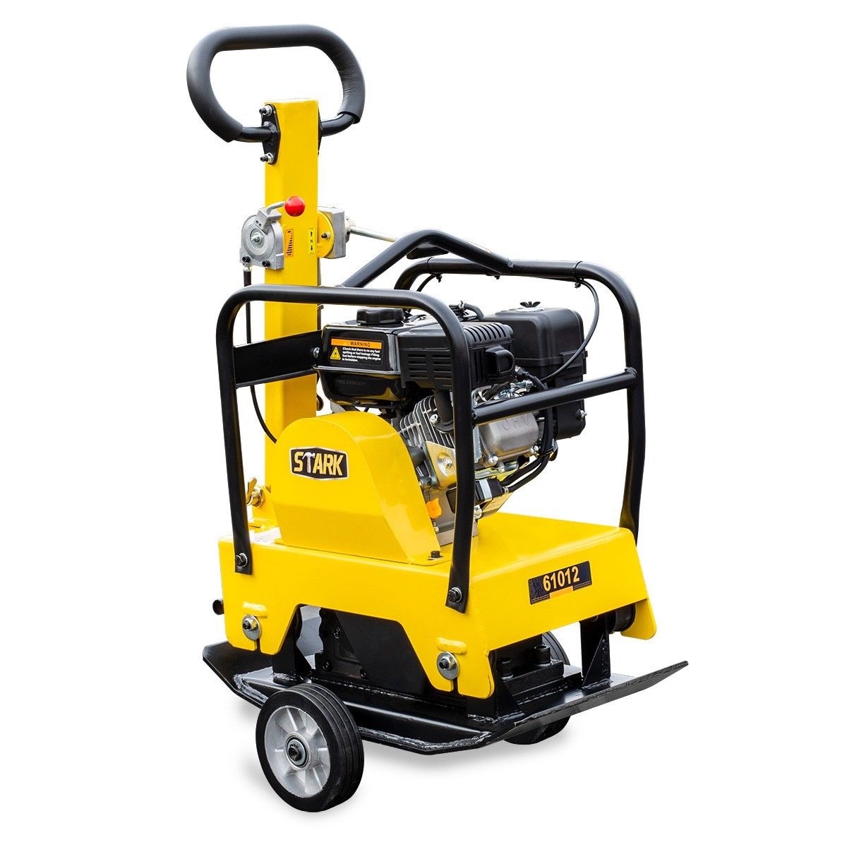 Stark USA 196cc Walk Behind 6.5HP Reversible Plate Compactor Rammer Gas 4950lb