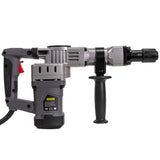 XtremepowerUS Electric 1400W Demolition Jack Hammer w/ Point Chisel Bits + Case