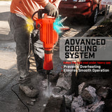 XtremepowerUS HD Electric Demolition Jack hammer Concrete Breaker-2200Watt