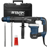 Stark USA 1200W Demolition Chipping Hammer SDS-Max Concrete Pavement Chisel Set