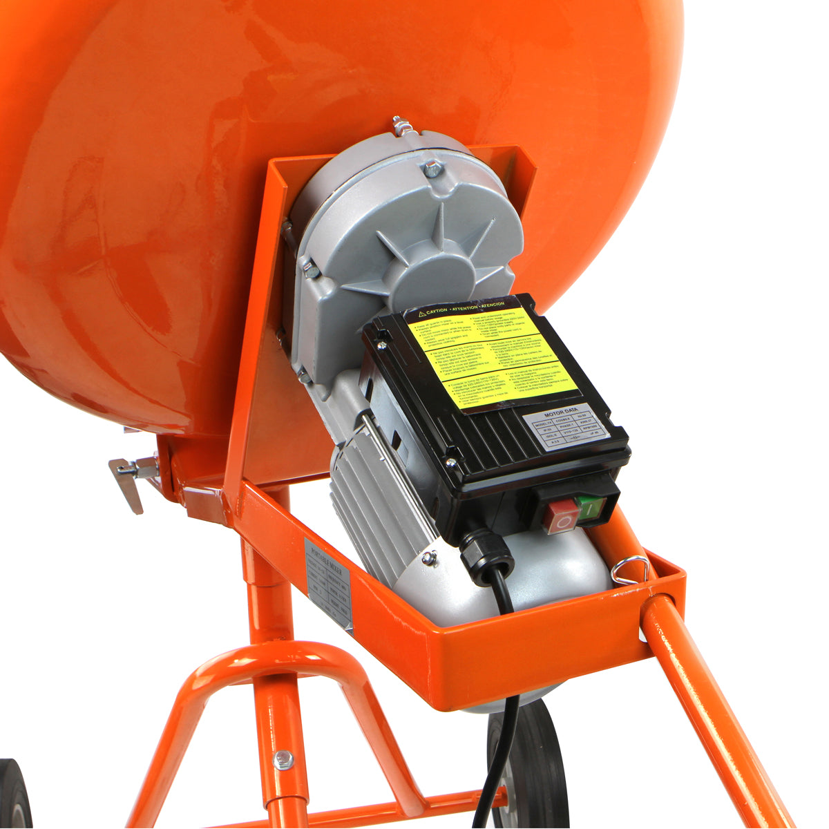 Stark USA Portable 5.0 Cu Ft Electric Cement Mixer Stucco Mortar Concrete 1/2HP