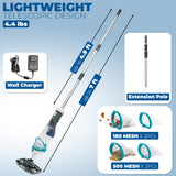 XtremepowerUS Cordless Handheld Cleaner 40W, 18.5 GPM Rechargeable Pool Vacuum