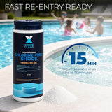 XtremepowerUS XtremeClear Non-Chlorine Spa & Pool Shock Oxidizer, 32 oz
