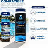 XtremepowerUS XtremeClear Non-Chlorine Spa & Pool Shock Oxidizer, 32 oz