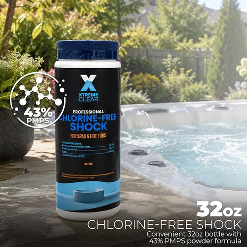 XtremepowerUS XtremeClear Non-Chlorine Spa & Pool Shock Oxidizer, 32 oz