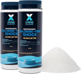 XtremepowerUS XtremeClear 2-Pack Non-Chlorine Spa & Pool Shock Oxidizer, 32 oz