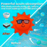 Hot Tub Scum Absorber for Spa & Pool – Oil Absorbing Clean Pad