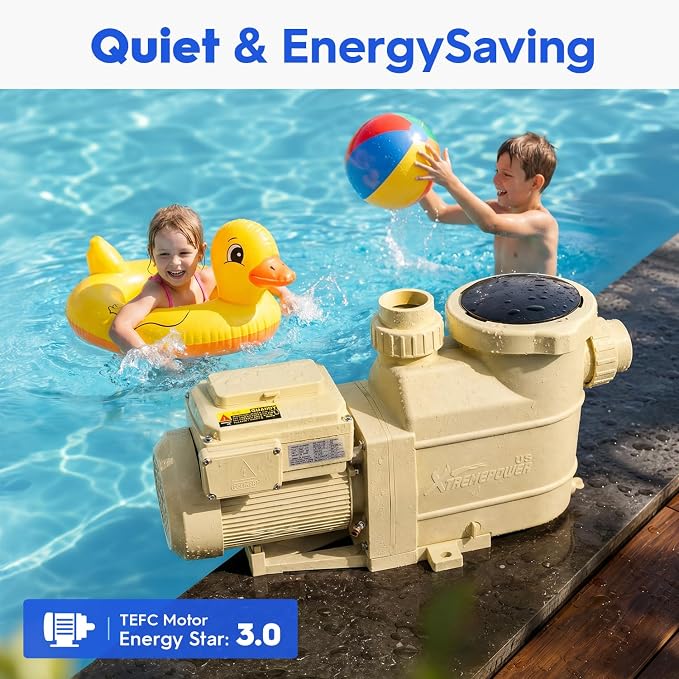 PUMP POOL INGROUND 1.5HP 230V VARIABLE SPEED W/ UNION 1.5/2IN.