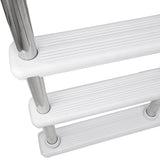 XtremepowerUS Stainless Steel Swimming Pool Ladder 5-Step for In-Ground Pools