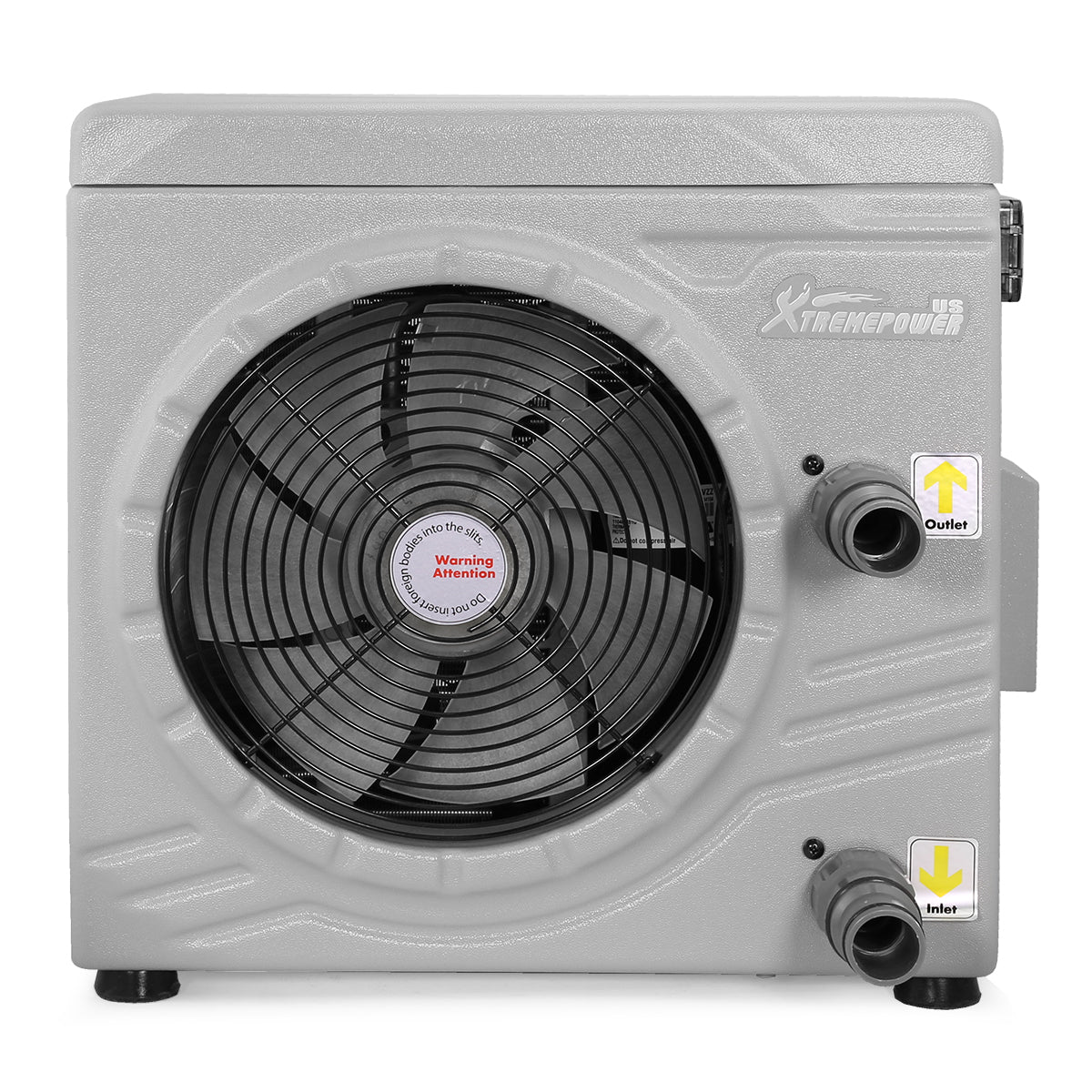 XtremepowerUS 14,500BTU Heat Pump for Above Ground Swimming Pool Heater 4700 Gal