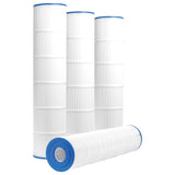 XtremepowerUS Pool Filter Replacement Cartridge 4-PACK X 130 sq.ft. OD: 32" x 7"