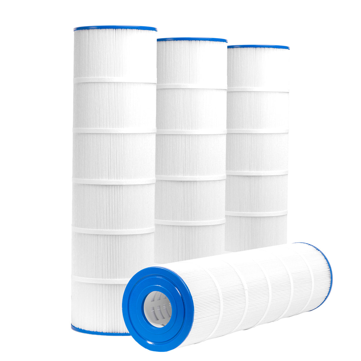 XtremepowerUS Pool Filter Replacement Cartridge 4-PACK X 106 sq.ft. OD: 25.5"x7"