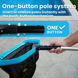 XtremepowerUS  17" Leaf Debris Skimmer Net