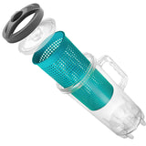 XtremepowerUS Pool Leaf Canister with Basket & Skimmer (6 Sock)