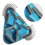 XtremepowerUS Pool Vacuum Head with Side Brushes Triangle Head