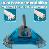 XtremepowerUS Pool Vacuum Head with Side Brushes Triangle Head