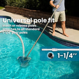 XtremepowerUS Pool Vacuum Head with Side Brushes Triangle Head