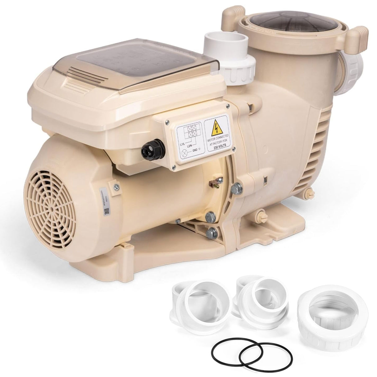 1.75HP Swimming Pool Pump Variable Speed Inground Pool 2"