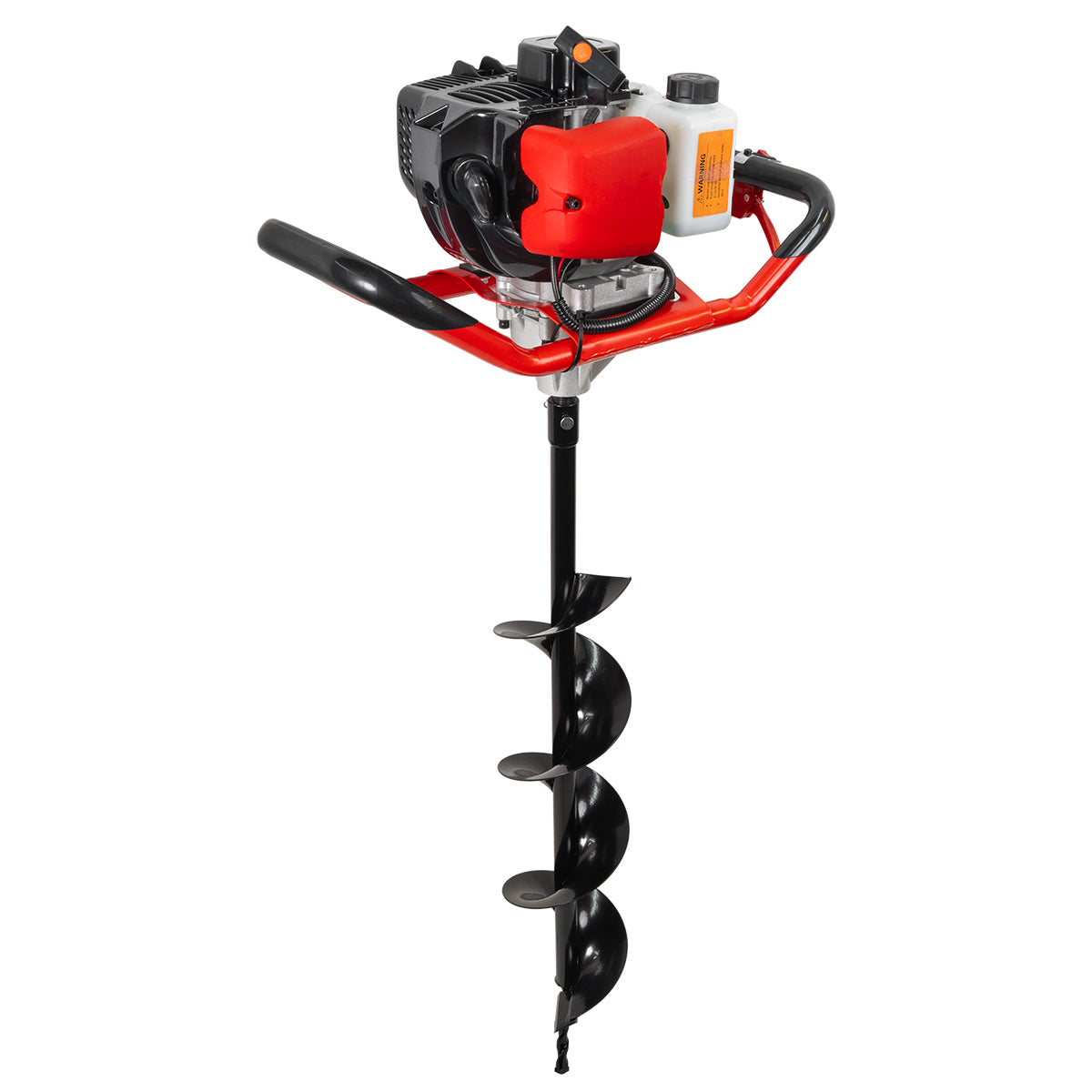 XtremePowerUS 52CC 2-Stroke Gas Powered Earth Auger, Post Hole Digger with 6" Digger Auger Bit
