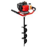 XtremePowerUS 52CC 2-Stroke Gas Powered Earth Auger, Post Hole Digger with 6" Digger Auger Bit