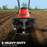 XtremepowerUS 13.5 Amp 370 RPM Electric Garden Tiller 16-Inch Corded Cultivator