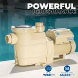 XtremepowerUS 1.5HP Swimming Pool Pump Programmable Variable Speed InGround Pool 1.5 / 2" In ground Pool Pump