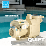 XtremepowerUS 1.5HP Swimming Pool Pump Programmable Variable Speed InGround Pool 1.5 / 2" In ground Pool Pump