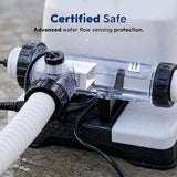 XtremepowerUS Salt Water Pool Chlorinator, Above Ground Salt Chlorine Generator System, Self-Cleaning