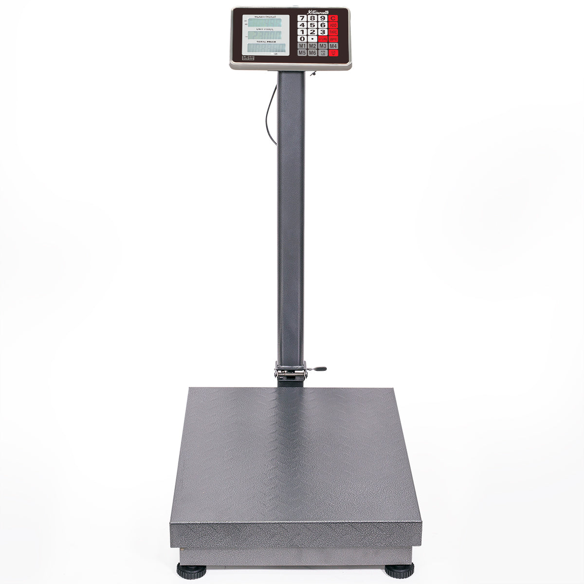 XtremepowerUS 600LB Weight Computer Scale Digital Floor Platform Shipping